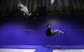 Bermain Trampolin di Amped Trampoline Park