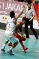 Bola Tangan D Wenas Dihalangi Audy Bagastyo Arizanugra