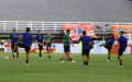 Borneo FC Samarinda Melakukan Latihan Ringan