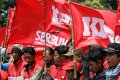 Buruh Demo Keselamatan Kerja