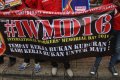 Buruh Demo Keselamatan Kerja