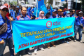 Buruh Geruduk DPRD Tuntut Ganti Pj Gubernur Jabar
