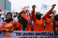 Buruh Kembali Demo Tolak Revisi UU PPP