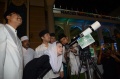 Cagub dan Cawagub Jatim Saksikan Gerhana Bulan