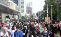 Car Free Day di Kawasan MH Thamrin Jakarta