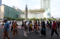 Car Free Day di Kawasan MH Thamrin Jakarta