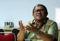 Cerita Aher Soal Jawa Barat di kantor Tribun