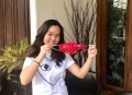 Charlene Pelajar Raffles Christian School Desain Masker