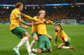 Craig Goodwin Selebrasi Usai Bobol Gawang Perancis