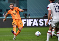 Daley Blind saat Membobol Gawang Amerika Serikat