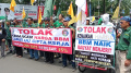Demo Buruh dan Mahasiswa Tolak Kenaikan Harga BBM