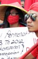 Demo Buruh di Bandung