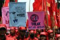 Demo Buruh Peringati May Day