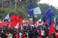 Demo Buruh Tolak Omnibus Law
