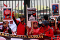 Demo Buruh Tolak Omnibus Law