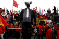 Demo Buruh Tolak Omnibus Law