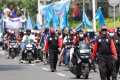 Demo Buruh Tolak UU Omnibus Law