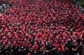 Demo Buruh Tuntut Cabut Tax Amnesty