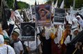 Demo Damai HTI Tuntut Tangkap Ahok di Jatim