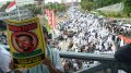 Demo Damai HTI Tuntut Tangkap Ahok di Jatim