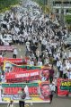 Demo Damai HTI Tuntut Tangkap Ahok di Jatim