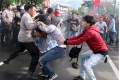 Demo Hardiknas Berakhir Ricuh di Manado