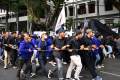 Demo Mahasiswa Malang Tolak Kenaikan Harga BBM
