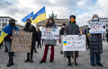 Demo Mengecam Konflik Rusia-Ukraina Demo Mengecam Konflik Rusia-Ukraina