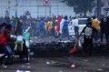 Demo Tolak UU Cipta Kerja di Palembang Berujung Bentrok