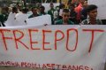 Demo Usut Tuntas Mafia Kontrak Freeport