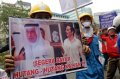 Demonstrasi di Kedubes Arab Saudi