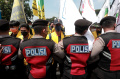 Demonstrasi Mahasiswa di Kawasan Monas