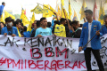 Demonstrasi Mahasiswa Tolak Kenaikan Harga BBM