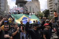 Demonstrasi Polisi di Brasil Tuntut Kenaikan Gaji