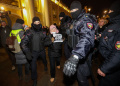 Demonstrasi Warga Rusia Tolak Invasi ke Ukraina