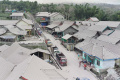 Desa Krinjing Tertutup Abu Vulkanik Erupsi Merapi