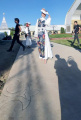 Designer Muda Indonesia Akeyla, Ramaikan Event Nomads Fashion World Festival, Kyrgyzstan