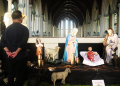 Diorama Kelahiran Yesus di Gereja Katedral Jakarta