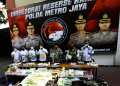 Dirresnarkoba PMJ Rilis BB Pengedar Jaringan Narkoba Internasion
