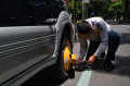 Dishub Kota Malang Tertibkan Parkir Liar