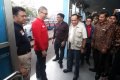 Djarot dan Dirut Transjakarta Tinjau Halte Kampung Melayu