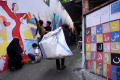 Dosen dan Mahasiswa DKV Unpas Buat Mural di Kampung Wisata