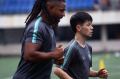 Dua Pamain PSIS Taisei Marukawa dan Carlos Fortes Jalani Latihan