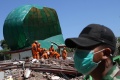 Evakuasi Korban Gempa Lombok