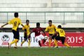 Ferdiyansyah Dikepung Pemain Semen Padang