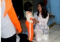 Finalis Putri Indonesia DKI Disambut Haru dan Tangis Anak Paud P
