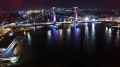 Foto Aerial Jembatan Ampera
