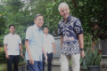 Ganjar Pranowo Bertemu dengan Boediono
