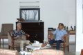 Ganjar Pranowo Bertemu dengan Boediono