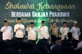 Ganjar Pranowo Hadiri Sholawat Kebangsaan di Bekasi